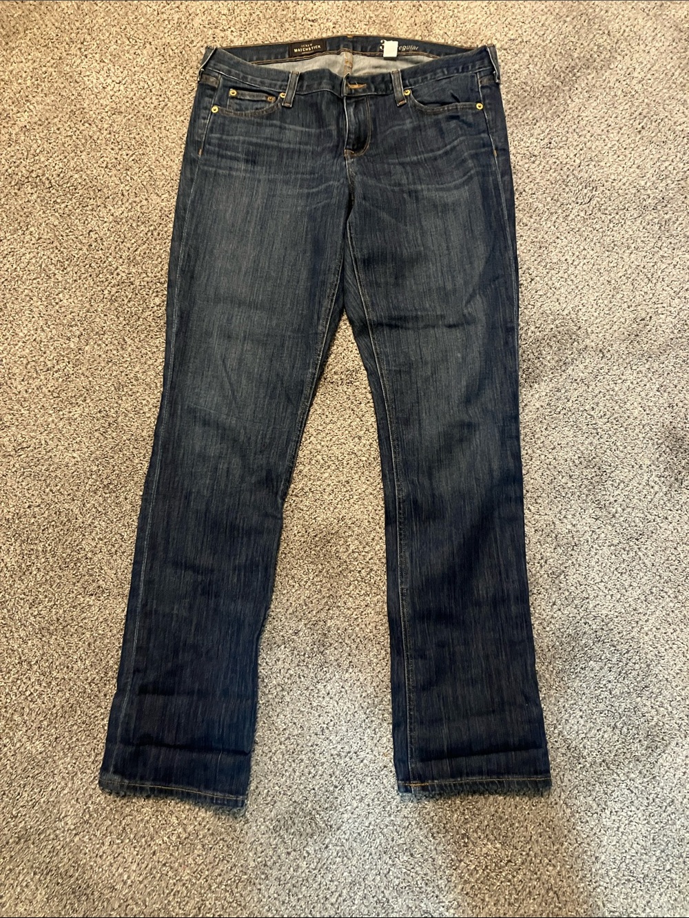Jcrew matchstick denim